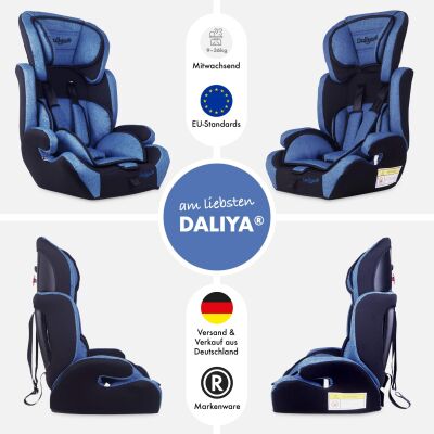 Daliya® CARSITTO Kinderautositz 9-36KG Gruppe I / II / III ( Farbauswahl )