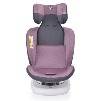 Daliya® ROTAZIONE 360° Kindersitz I 0-36KG I Isofix  I Top Tether I Gr. 0+ / I / II / III ( Rosa )