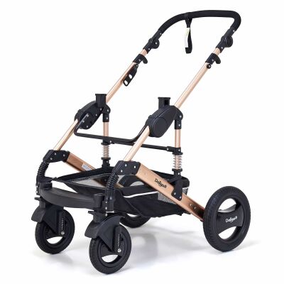 BAMBIMO Kinderwagen 3in1 (ein Daliya® refurbished Produkt Schwarz-Gold)