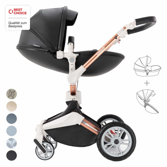 Daliya® TURNIYO 2in1 Kinderwagen 360°drehbar (Farbauswahl)