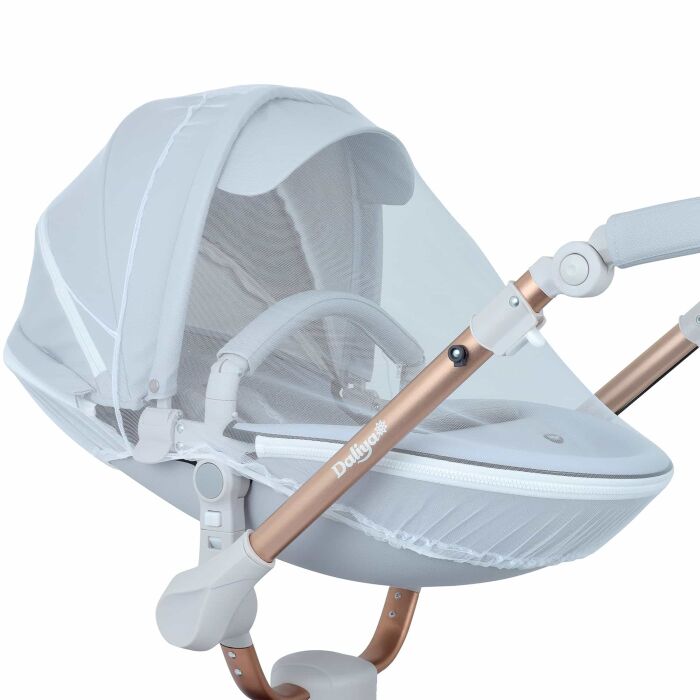 Daliya® TURNIYO 2in1 Kinderwagen 360°drehbar (Grau)