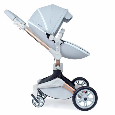 Daliya® TURNIYO 2in1 Kinderwagen 360°drehbar (Grau)