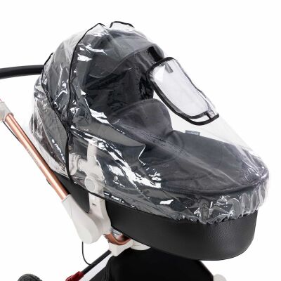 Daliya® TURNIYO 2in1 Kinderwagen 360°drehbar (Schwarz)