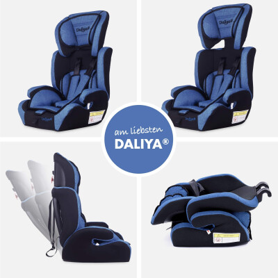 Daliya® CARSITTO Kinderautositz 9-36KG Gruppe I / II / III ( Blau )