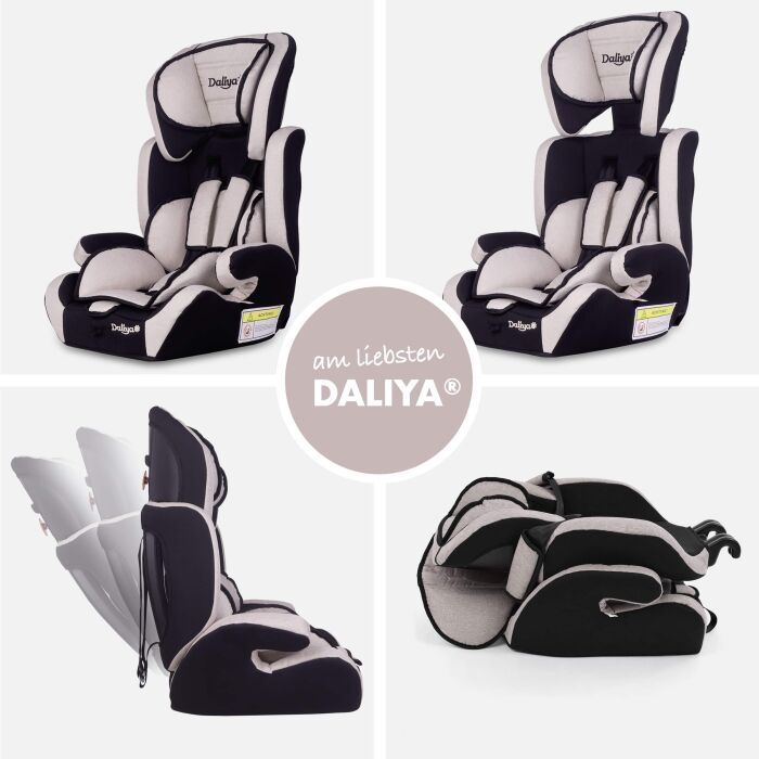 Daliya® CARSITTO Kinderautositz 9-36KG Gruppe I / II / III ( Beige )