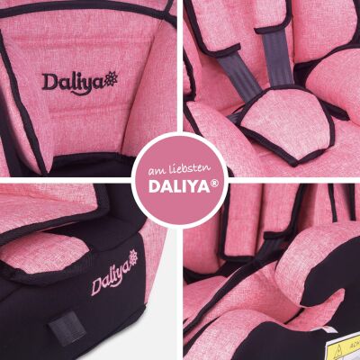 Daliya® CARSITTO Kinderautositz 9-36KG Gruppe I / II / III ( Rosa )