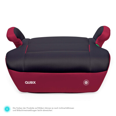 Daliya® QUBIX Kindersitzerhöhung I-Size (Rot - Schwarz)