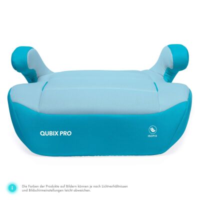 Daliya® QUBIX PRO Kindersitzerhöhung Isofix und I-Size (Blau - Hellblau)