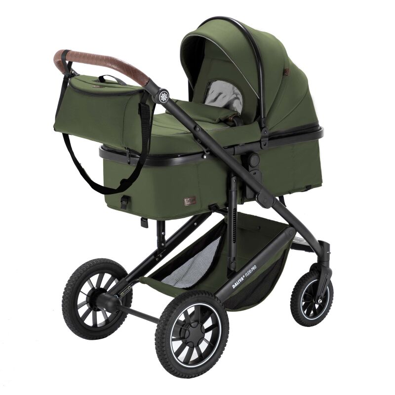 Daliya® FLEXI-PRO 2in1 Kinderwagen & Buggy (Olivgrün)