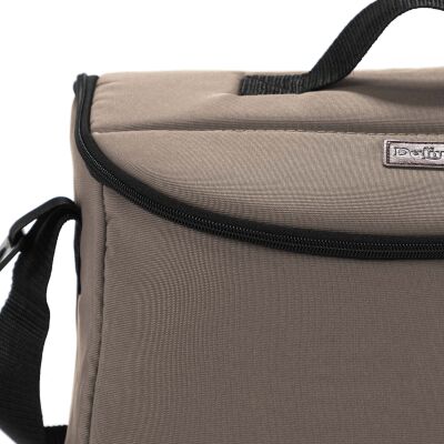 Daliya® ALPINO 2in1 Wickeltasche & Wickelunterlage (Braun)