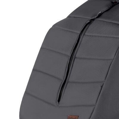 Daliya® ALPINO Universal Fußsack Schwarz – Komfort und Vielseitigkeit für Deinen Kinderwagen (Schwarz)