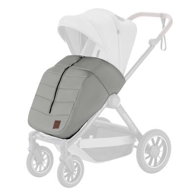 Daliya® ALPINO Universal Fußsack Grau – Komfort und Vielseitigkeit für Deinen Kinderwagen (Grau)