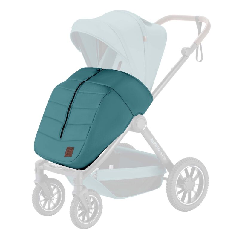 Daliya® ALPINO Universal Fußsack Türkis – Komfort und Vielseitigkeit für Deinen Kinderwagen (Türkis)