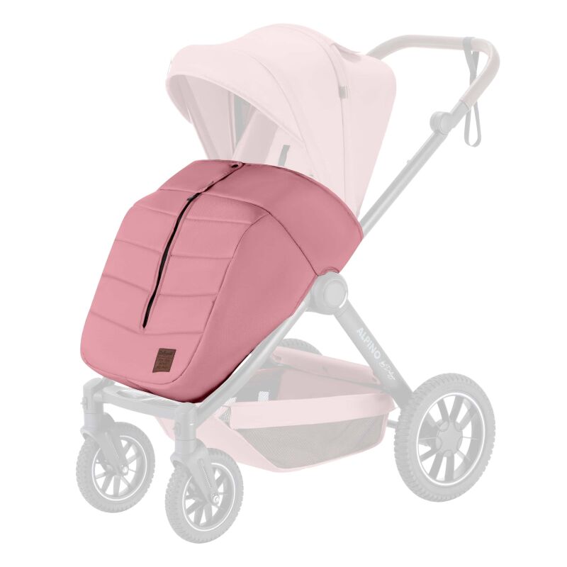 Daliya® ALPINO Universal Fußsack Rosa – Komfort und Vielseitigkeit für Deinen Kinderwagen (Rosa)