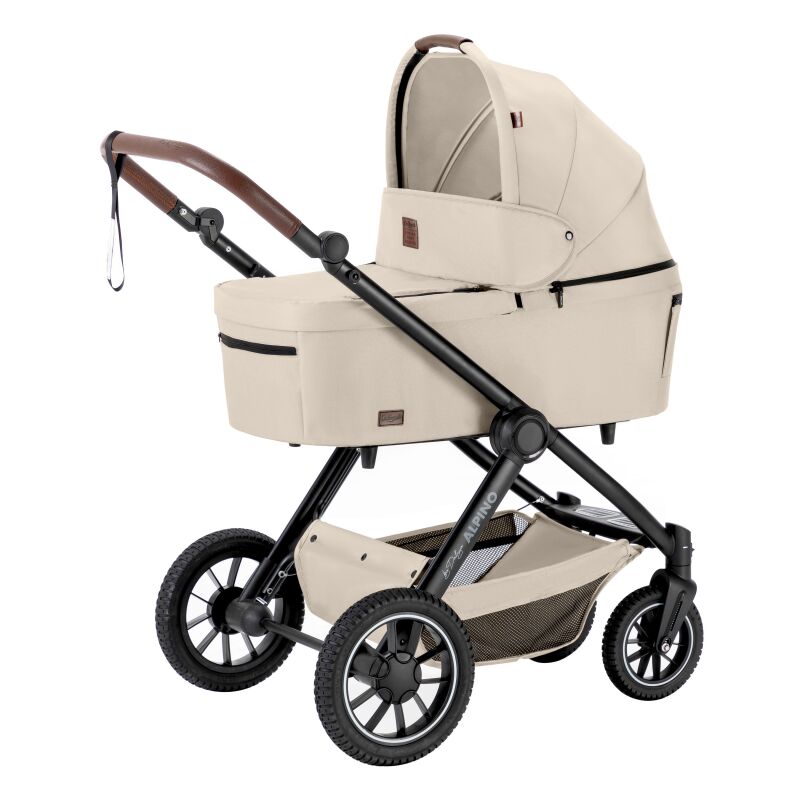 Daliya® ALPINO 2in1 Buggy & Kinderwagen (Beige)