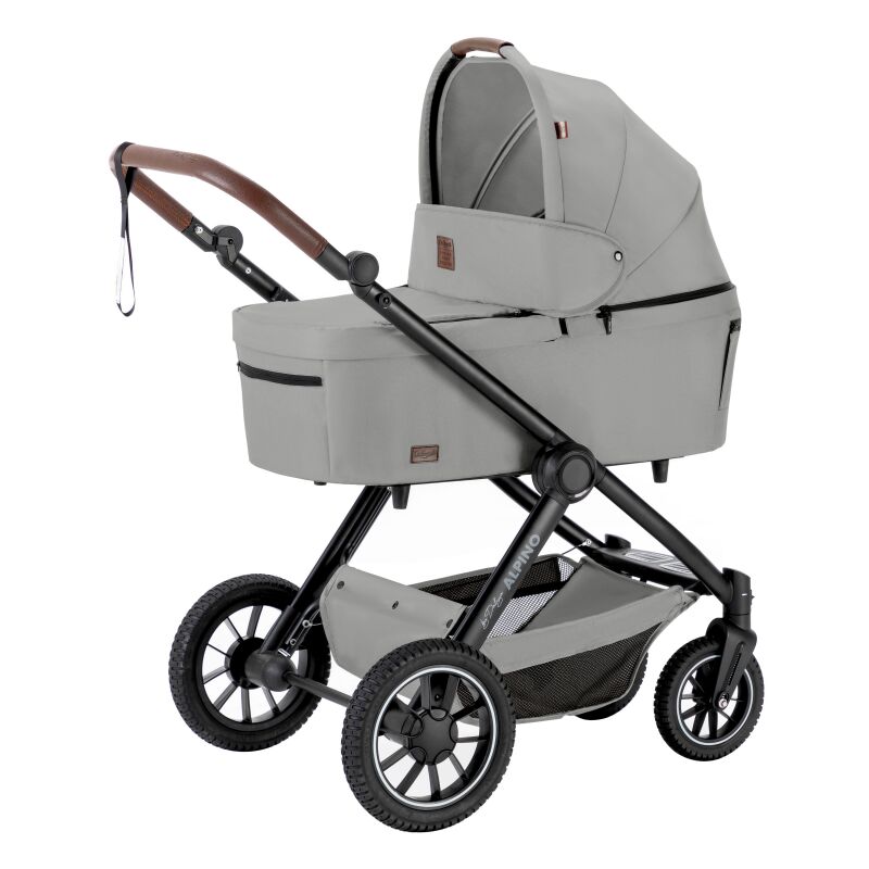 Daliya® ALPINO 2in1 Buggy & Kinderwagen (Grau)