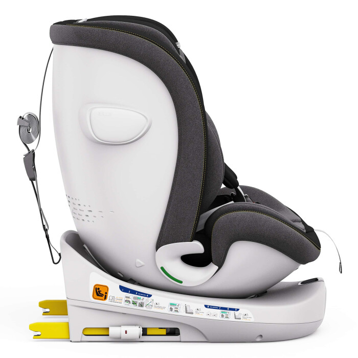 ROTAZIONE I-Size Kindersitz 360° drehbar – Schwarz | I-Size, ISOFIX, Premium-Sicherheit