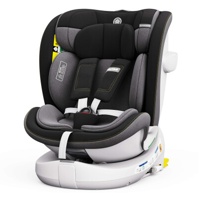 ROTAZIONE I-Size Kindersitz 360° drehbar – Schwarz | I-Size, ISOFIX, Premium-Sicherheit