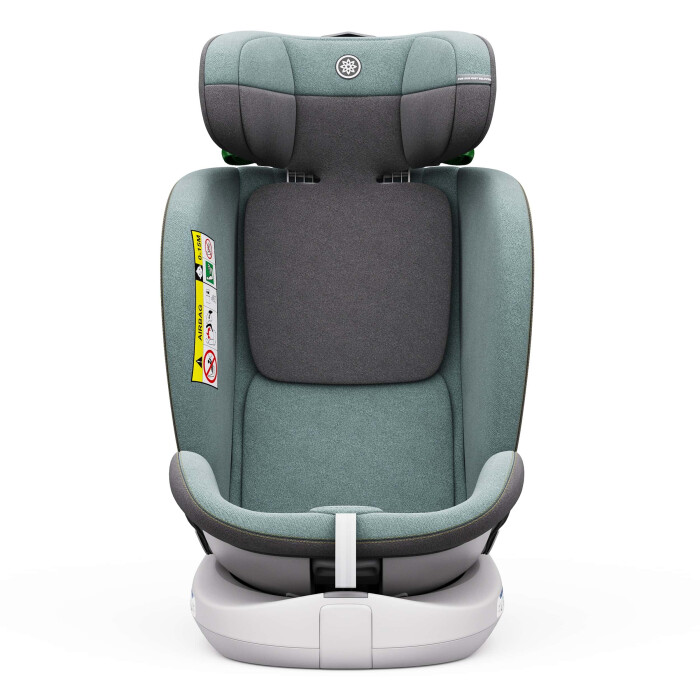 ROTAZIONE  I-Size Kindersitz 360° drehbar – Grün | I-Size, ISOFIX, Atmungsaktiver Komfort