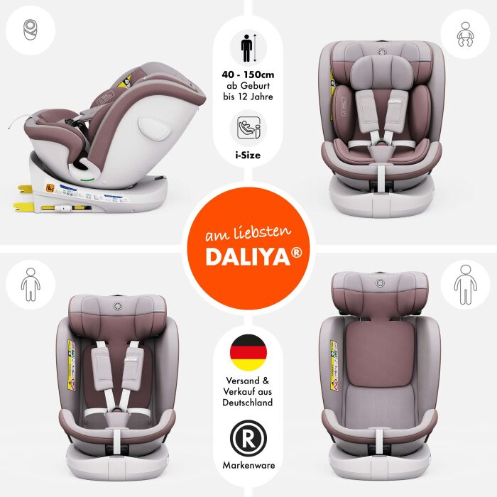 ROTAZIONE I-Size Kindersitz 360° drehbar –...