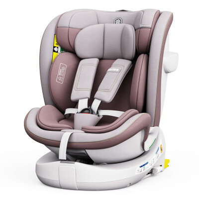 ROTAZIONE I-Size Kindersitz 360° drehbar – Pastellrosa | I-Size, ISOFIX, Eleganz & Sicherheit