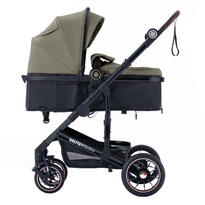 Daliya® NEOMOVE 3in1 Kinderwagen & Buggy (Schwarz-Braun)