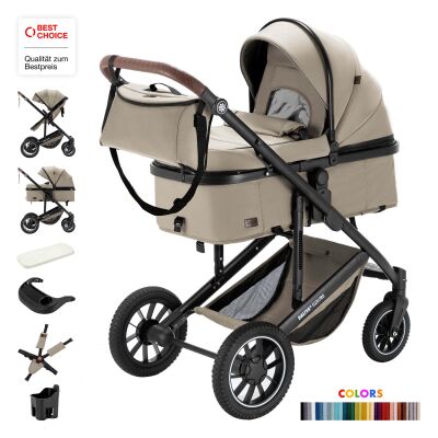 Daliya® FLEXI-PRO M 2in1 Kinderwagen & Buggy (Farbauswahl)