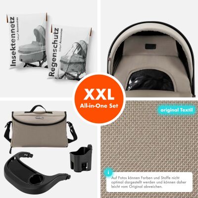 Daliya® FLEXI-PRO M 2in1 Kinderwagen & Buggy (Farbauswahl)