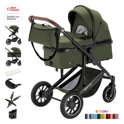 Daliya® FLEXI-PRO M 2in1 Kinderwagen & Buggy...