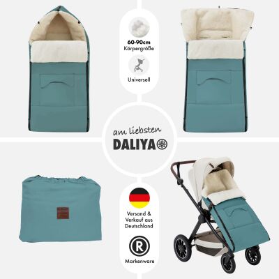 Daliya® ALPINO Fuß- und Schlafsack (Türkis)