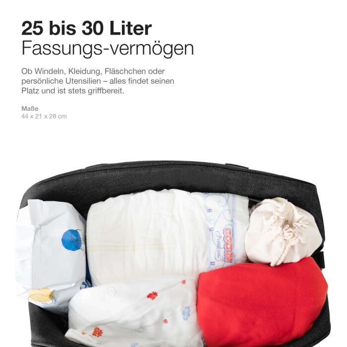 Daliya® ALPINO PURE Wickeltasche (Farbauswahl)